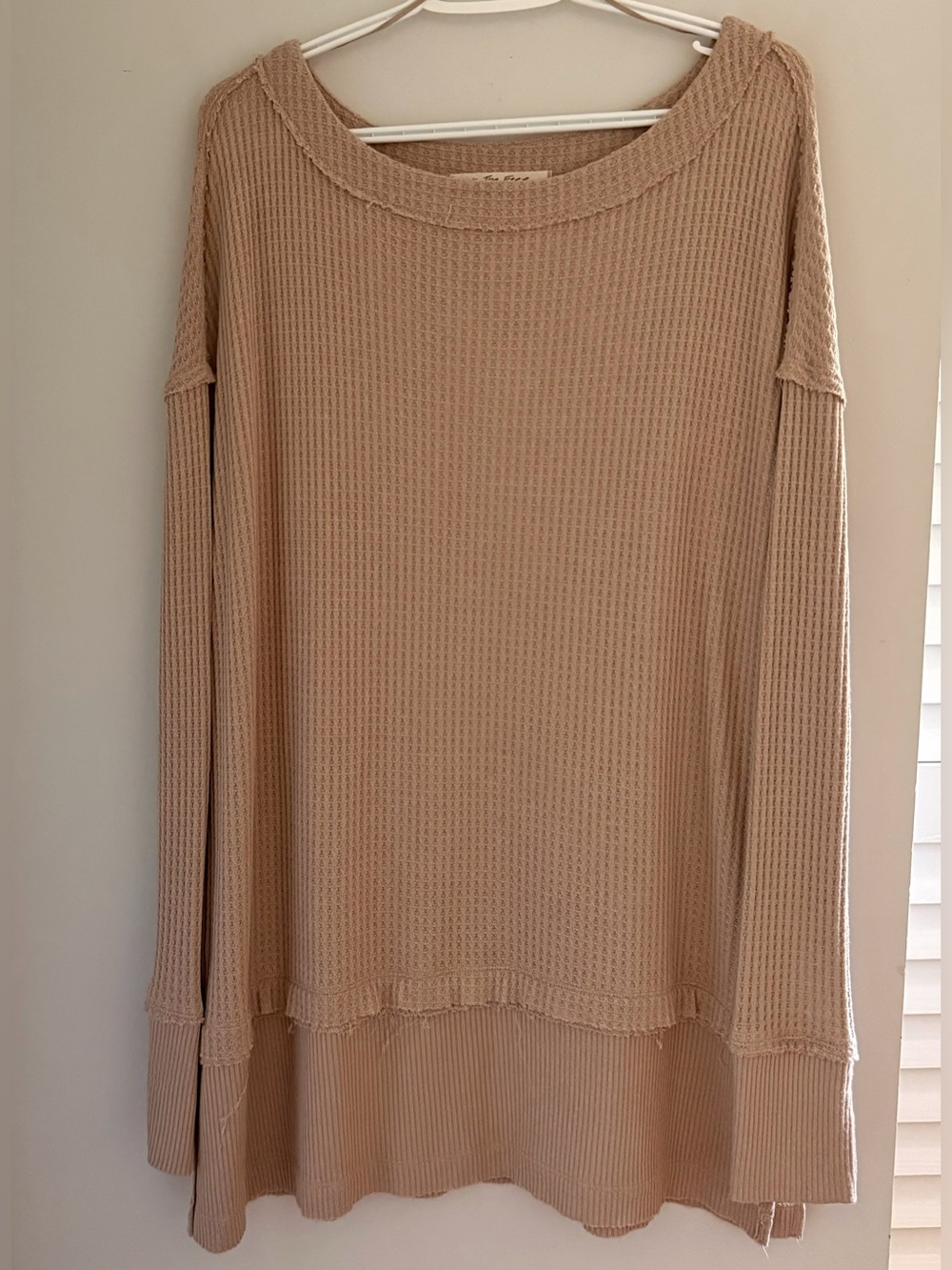 Free People We The Free North Shore Thermal Tunic Top M